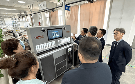 日本重要客戶到訪劉潭服裝，共探合作新機(jī)遇